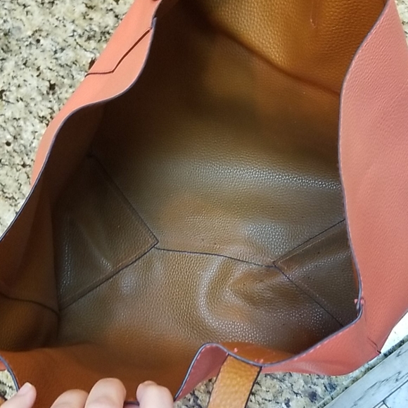 HUGE Tote! Easy to store...grocery shop in style! - Picture 6 of 13